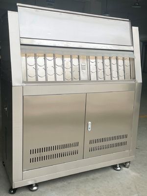 satın al ASTM D4329 Plastik ambalaj için hızlandırılmış hava durumu makinesi UV yaşlanma test odası online manufacture
