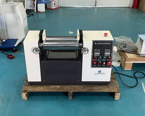 satın al Kompakt 750×380×600mm Açık Değirmen Kauçuk Karıştırma Makinesi, Ayarlanabilir Rulo Aralığı ve Ayda 300 Takım Kapasite online manufacture