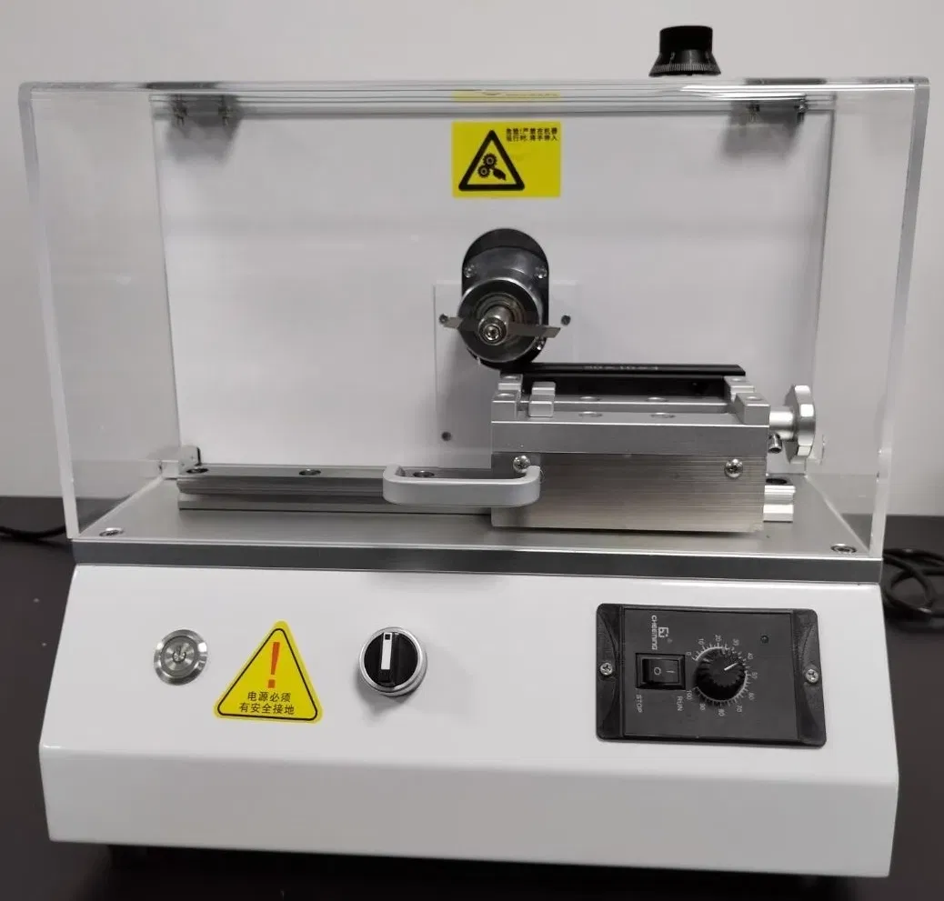Ahşap İşleme Gücü Örnekleme Plastik Testleri için V Notch Cutter Makine 0