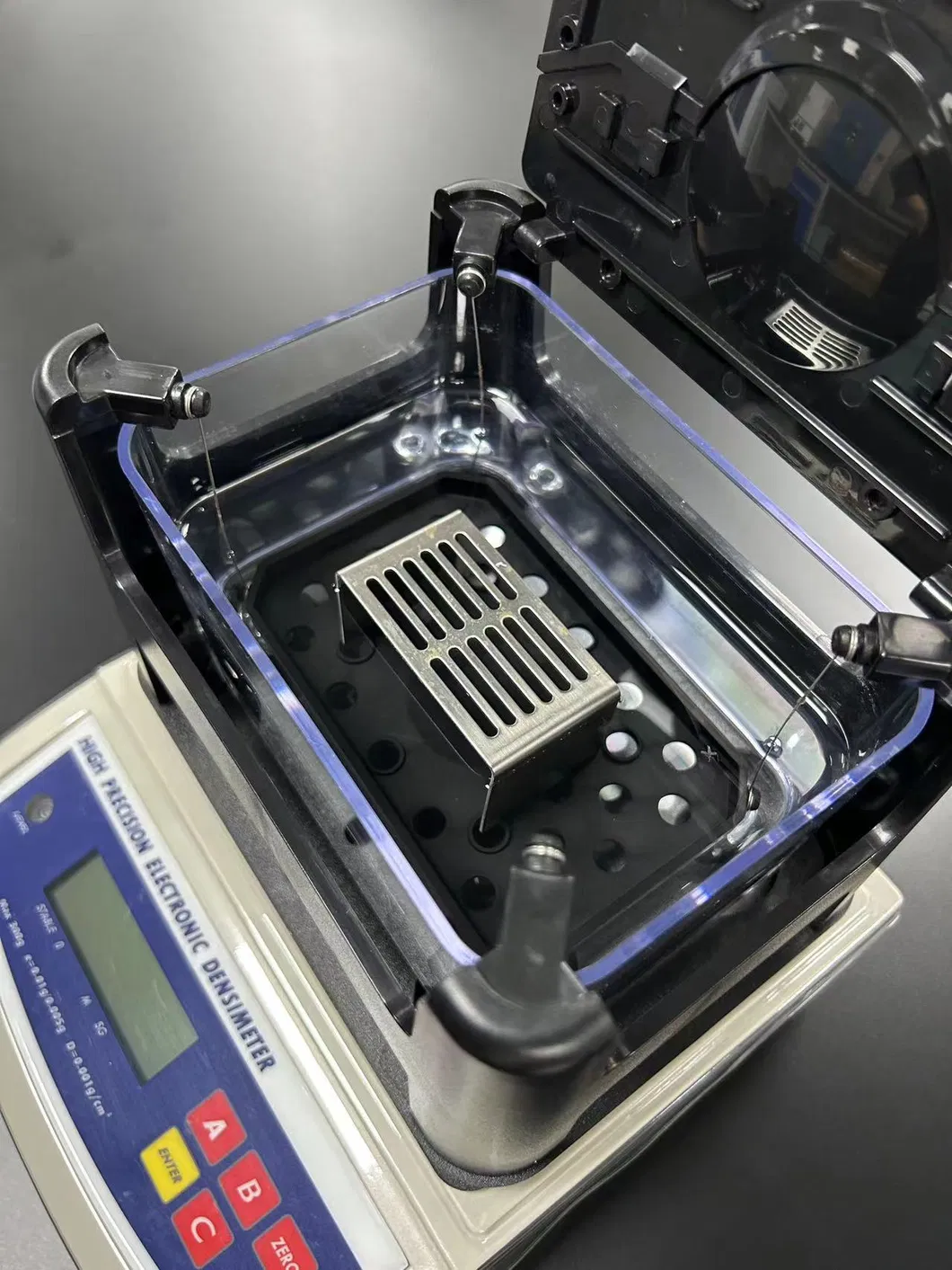 Yeni Malzeme Araştırma Laboratuvarı için Endüstriyel Katı Maddeler yoğunluğu test makinesi metre 1