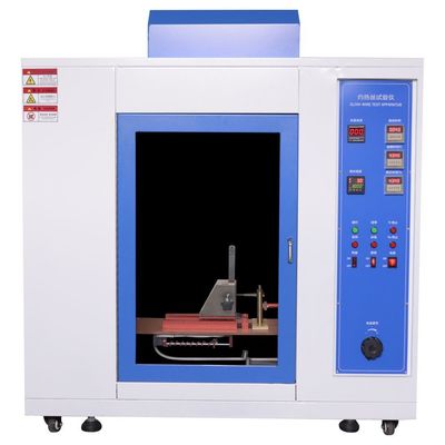 Elektronik parlak tel yanıcılık test cihazı yatay yanma test odası